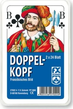 Schmidt Spiele - Doppelkopf französiches Bild | Skat & Co. | Kartenspiele | Spiele | Spielzeug | Teddy Toys Kinderwelt