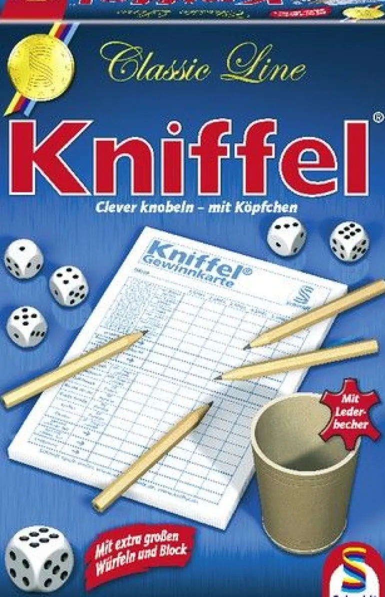 Schmidt Spiele - Kniffel® Classic Line | Würfelspiele | Spiele | Spielzeug | Teddy Toys Kinderwelt