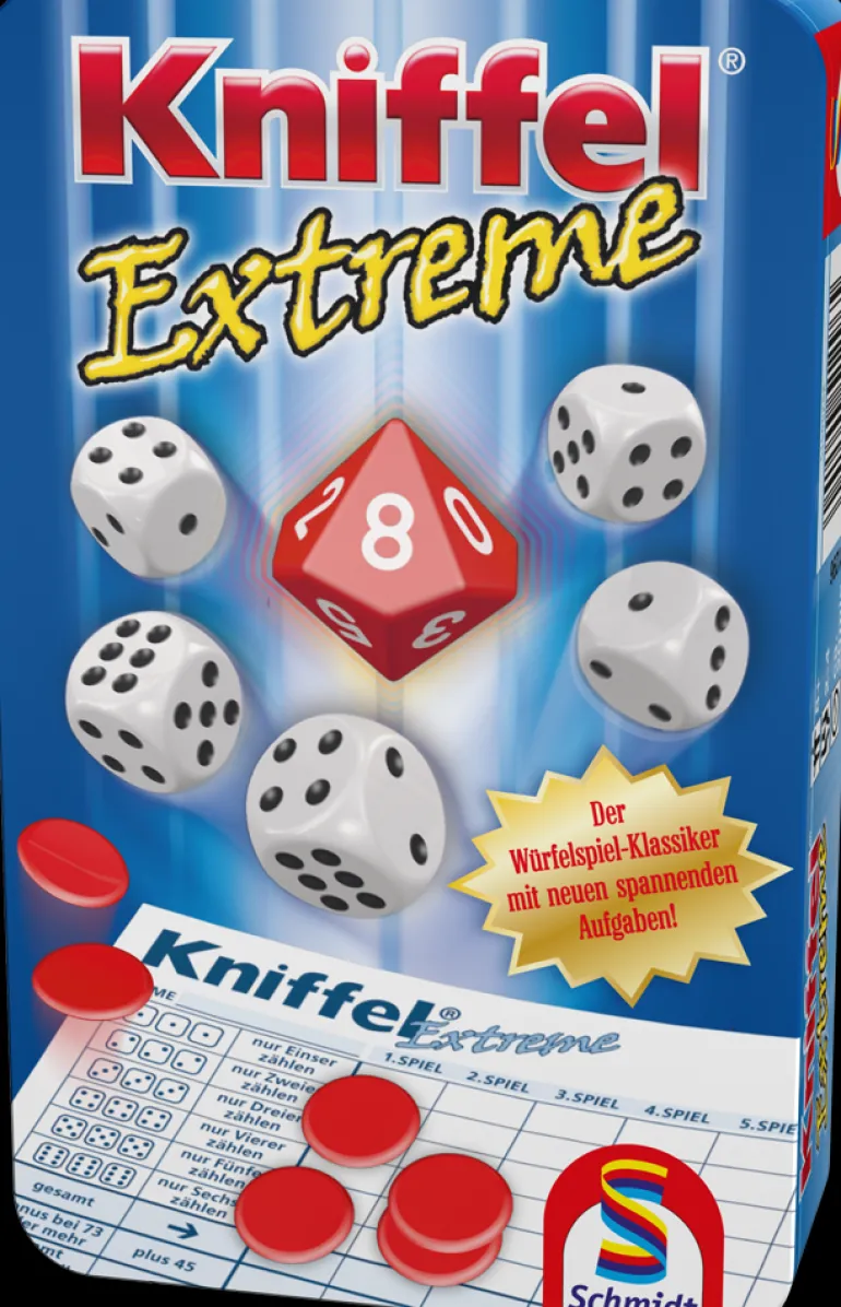 Schmidt Spiele - Kniffel® Extreme | Würfelspiele | Spiele | Spielzeug | Teddy Toys Kinderwelt
