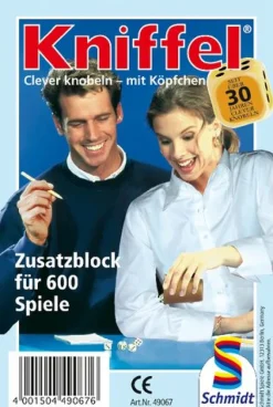 Schmidt Spiele - Kniffelblock | Würfelspiele | Spiele | Spielzeug | Teddy Toys Kinderwelt
