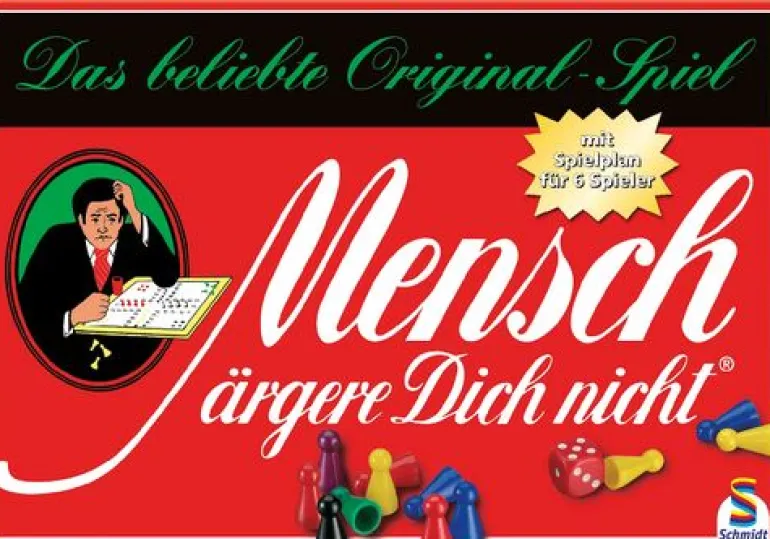 Schmidt Spiele - Mensch ärgere dich nicht | Mensch ärgere dich nicht | Brettspiele | Spiele | Spielzeug | Teddy Toys Kinderwelt