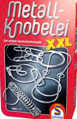 Schmidt Spiele - Metall Knobelei XXLMetalbox | Teddy Toys Kinderwelt