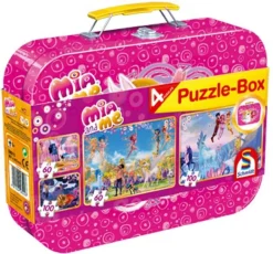 Schmidt Spiele - Mia & Me, Puzzle-Box im Metallkoffer | Teddy Toys Kinderwelt