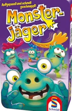Schmidt Spiele 51443 Monsterjäger, Bring mich mit Spiel | Teddy Toys Kinderwelt