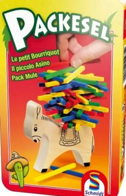 Schmidt Spiele - Packesel, Metalldose | Geschicklichkeitsspiele | Spiele | Spielzeug | Teddy Toys Kinderwelt