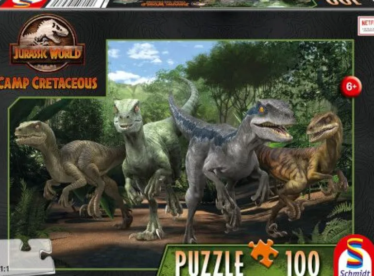 Schmidt Spiele 56436 Puzzle Jurassica World Camp Cretaceous Neue | Teddy Toys Kinderwelt