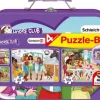 Schmidt Spiele 56515 Schleich, Horse Club, Puzzle-Box, 2x60, 2x10 | Teddy Toys Kinderwelt