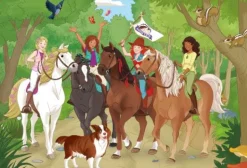 Schmidt Spiele 56515 Schleich, Horse Club, Puzzle-Box, 2x60, 2x10 | Teddy Toys Kinderwelt