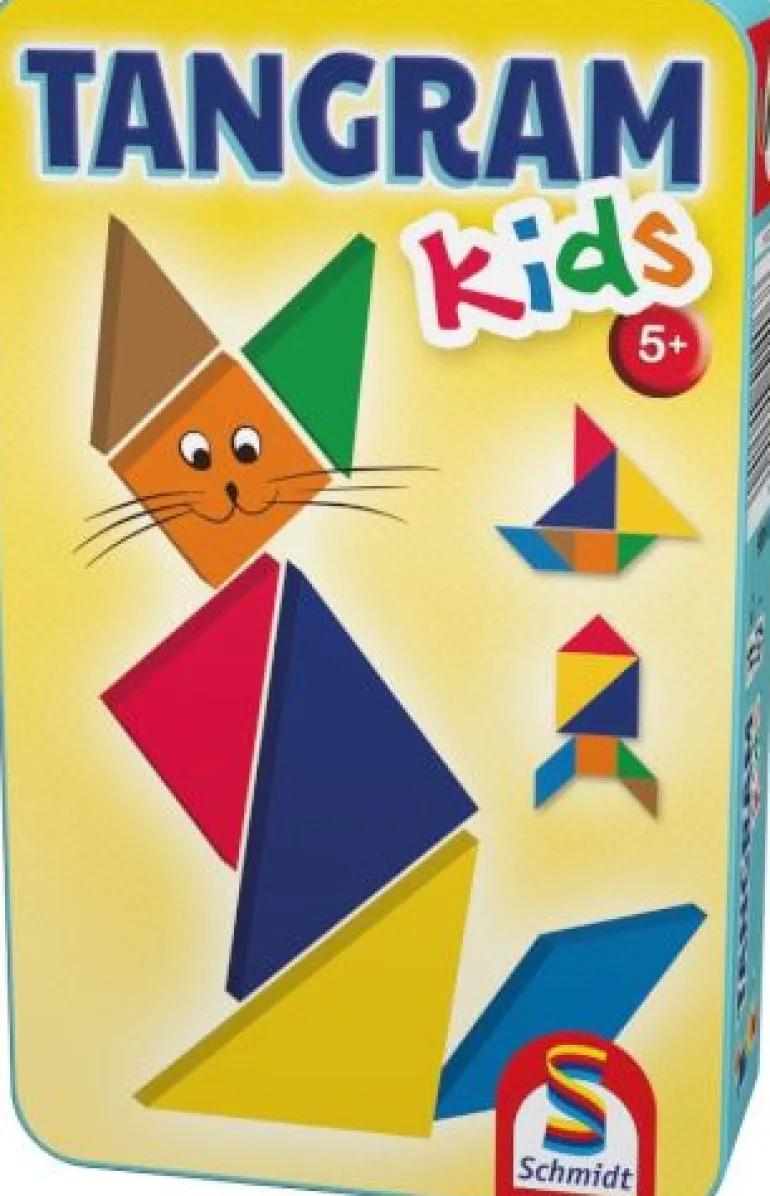 Schmidt Spiele - Tangram Kids in der Metalldose | Teddy Toys Kinderwelt