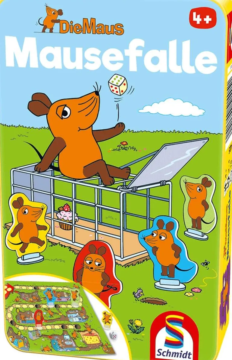 Schmidt Spiele Die Maus - Mausefalle, Metalldose | Teddy Toys Kinderwelt