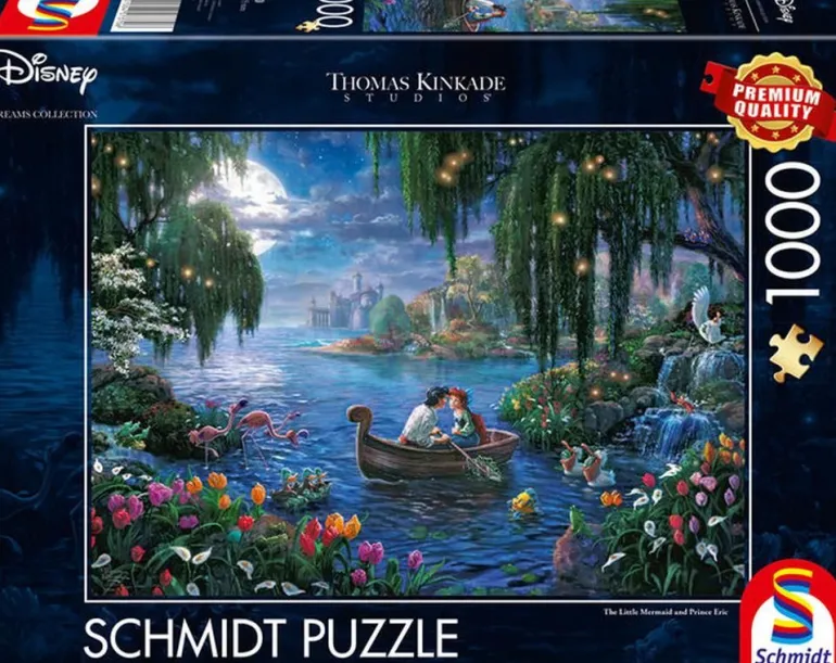 Schmidt Spiele Premium Puzzle - Meermaid and Prince Eric | Teddy Toys Kinderwelt