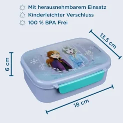 Scooli Brotzeitdose - Frozen | Teddy Toys Kinderwelt