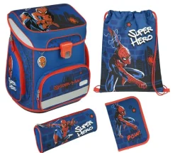 Scooli Easyfit - Schulranzen Set Spider Man, 5 teilig | Teddy Toys Kinderwelt