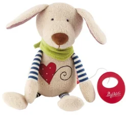Sigikid - Spieluhr Hund Organic | Teddy Toys Kinderwelt