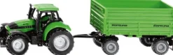 SIKU Super - DEUTZ-FAHR mit Fortuna 2-Achs Anhänger | Teddy Toys Kinderwelt