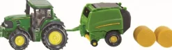 SIKU Super - John Deere Traktor mit Ballenpresse | Teddy Toys Kinderwelt