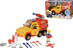 SIMBA Feuerwehrmann Sam - Feuerwehrauto Venus 2.0 mit Figur | Teddy Toys Kinderwelt