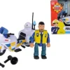 Simba Feuerwehrmann Sam Polizei Motorrad mit Figur | Teddy Toys Kinderwelt