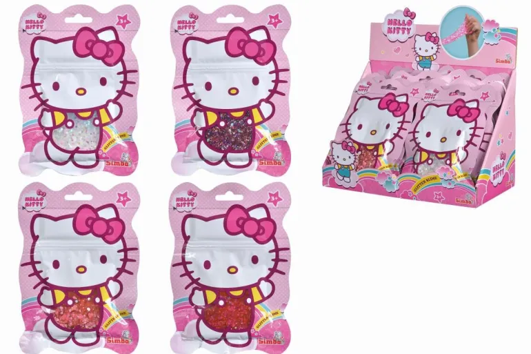 SIMBA Hello Kitty - Glitzer Schleim, sortiert | Teddy Toys Kinderwelt