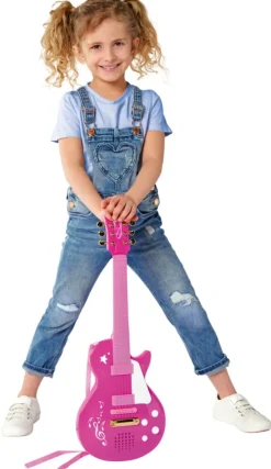 SIMBA My Music World - Rockgitarre Girls, pink | Teddy Toys Kinderwelt