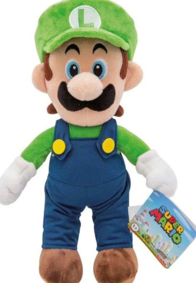 Simba Super Mario™ - Luigi Plüsch, 30 cm | Teddy Toys Kinderwelt