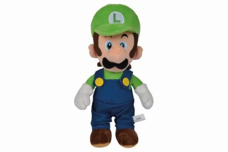 Simba Super Mario™ - Luigi Plüsch, 30 cm | Teddy Toys Kinderwelt