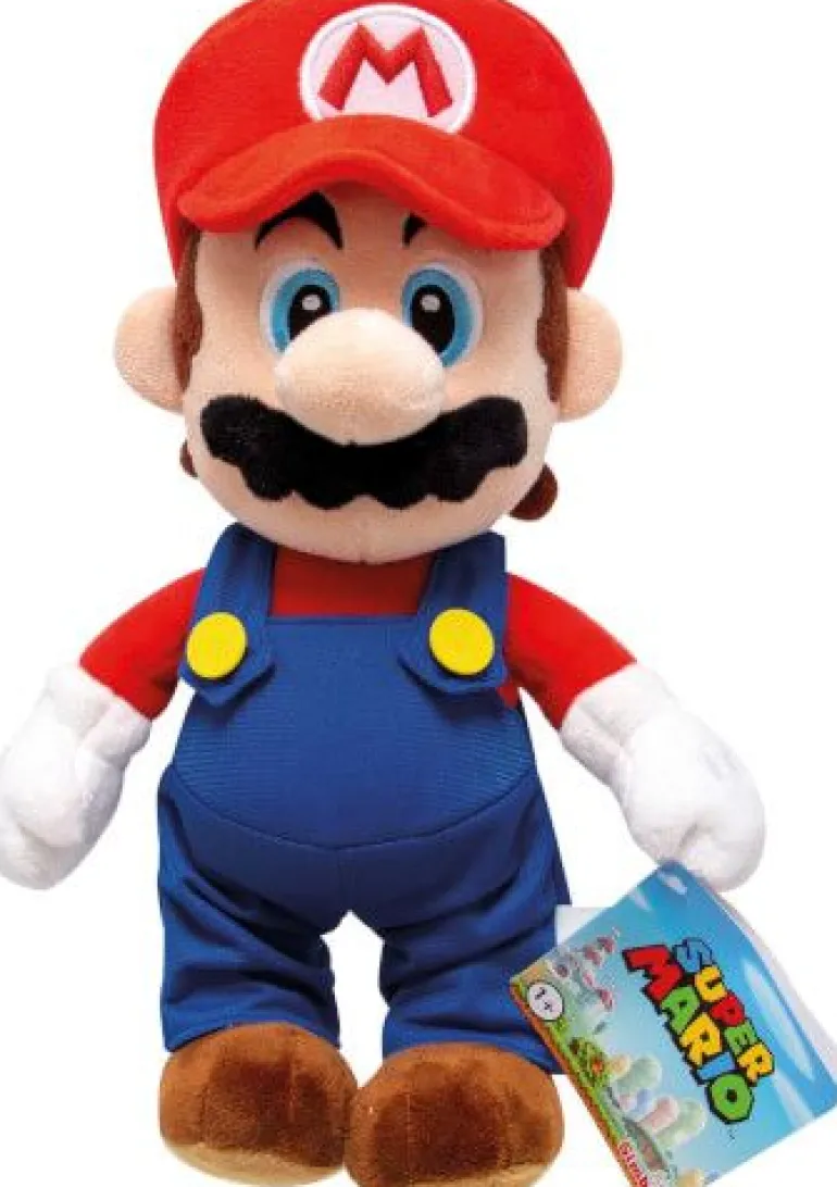Simba Super Mario™ - Mario Plüsch, 30 cm | Teddy Toys Kinderwelt