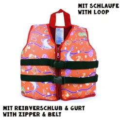 SIVA - Atlantis Schwimmweste M 10-15Kg Rot | Teddy Toys Kinderwelt