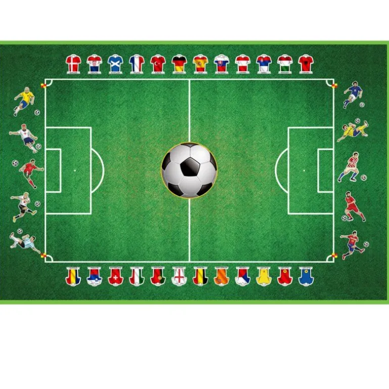 SIVA - Spielteppich Fussball 100x150 | Teddy Toys Kinderwelt