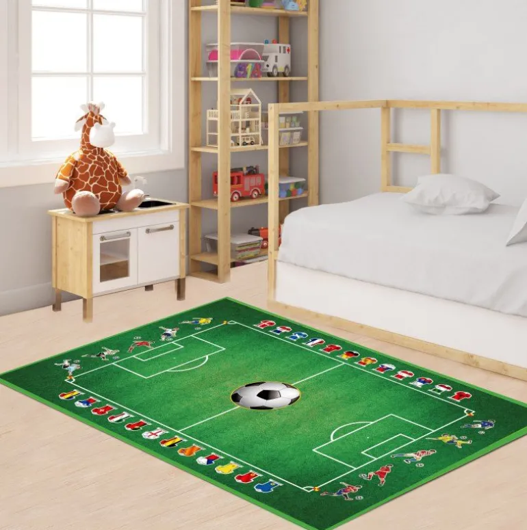 SIVA - Spielteppich Fussball 100x150 | Teddy Toys Kinderwelt