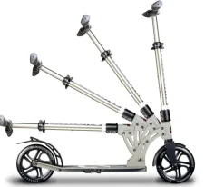 Six Degrees - Aluminium Scooter 205 mm, grau | Teddy Toys Kinderwelt