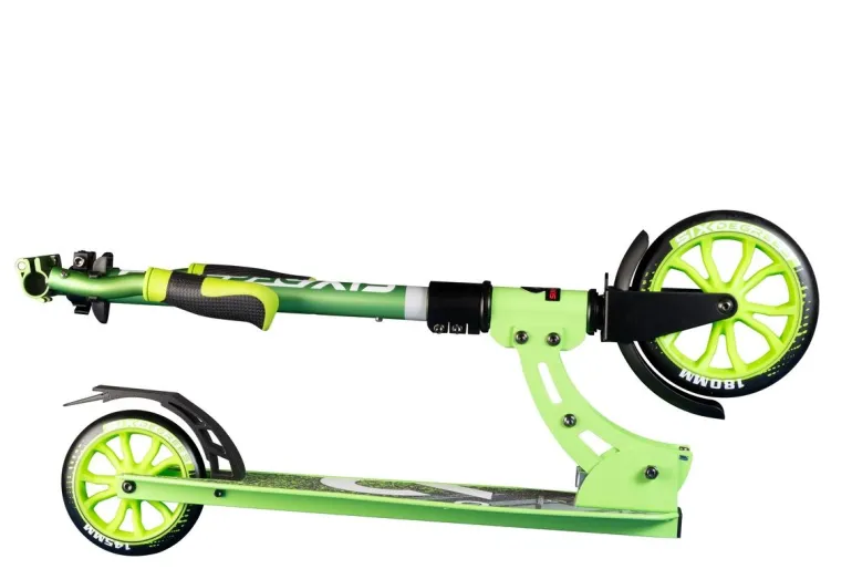 Six Degrees - Aluminium Scooter 180/145 mm, grün | Teddy Toys Kinderwelt