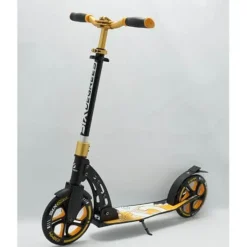 SIX DEGREES Aluminium Scooter 230/215 mm gold | Teddy Toys Kinderwelt