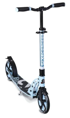 SIX DEGREES Aluminium Scooter 205 mm pastellblau | Teddy Toys Kinderwelt