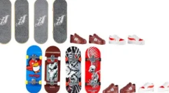 Skate Fingerboard + Shoe,s 4-Pack, sortiert HGT84 | Teddy Toys Kinderwelt
