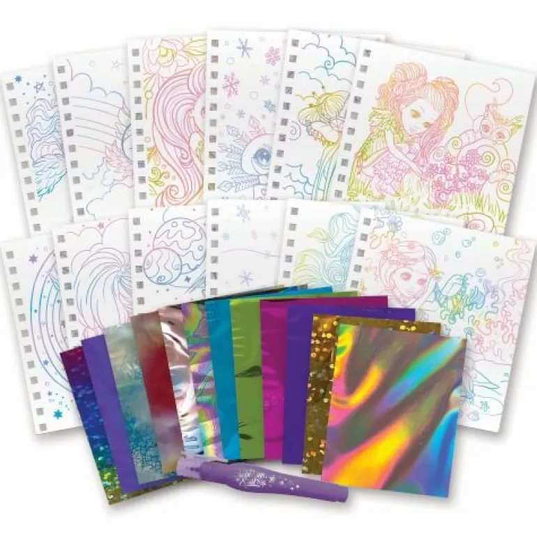 Skizzenbuch fantasievolle Folienkunst | Teddy Toys Kinderwelt