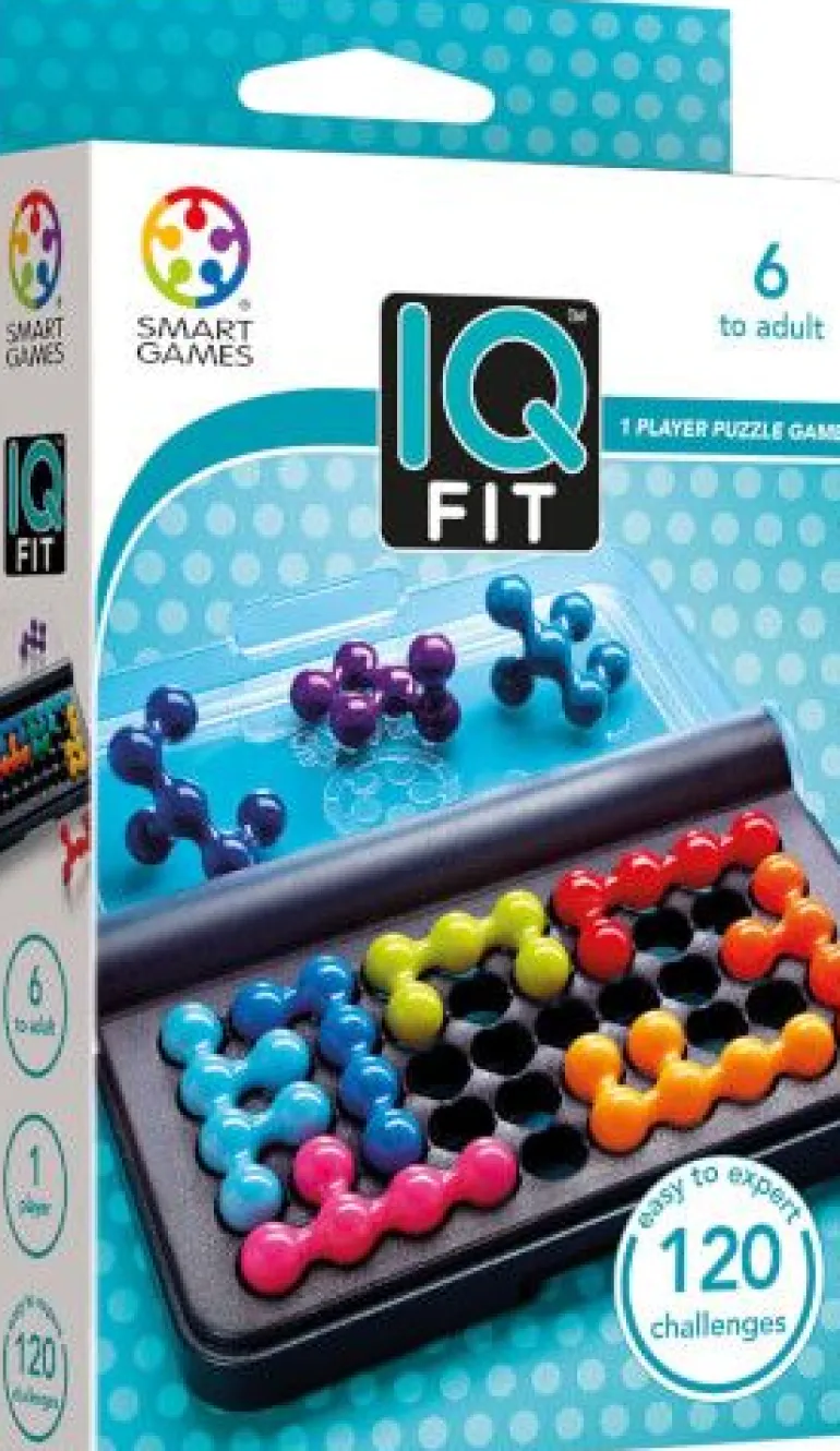 SMART Games IQ Fit, 1 Spieler, ab 6 Jahre | Teddy Toys Kinderwelt