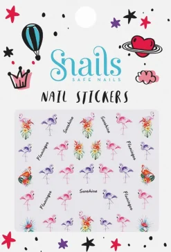 Snails - Nagelsticker Flamingos | Teddy Toys Kinderwelt