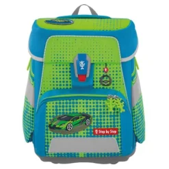 SPACE NEON Schulranzen-Set Race Car Chuck, 5-teilig | Teddy Toys Kinderwelt