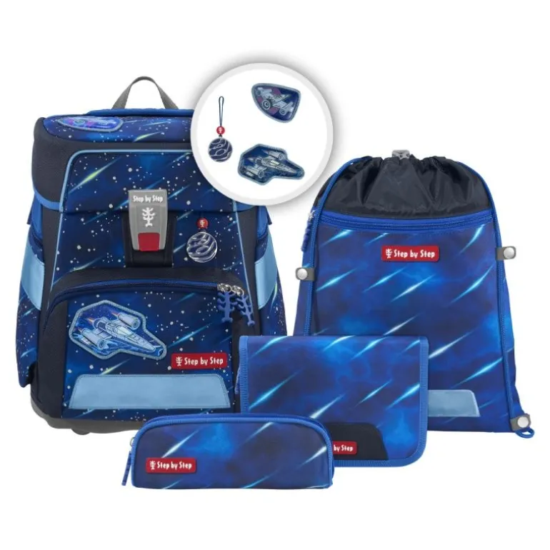 SPACE REFLECT - Schulranzen-Set "Star Shuttle Elio 213218 | Teddy Toys Kinderwelt