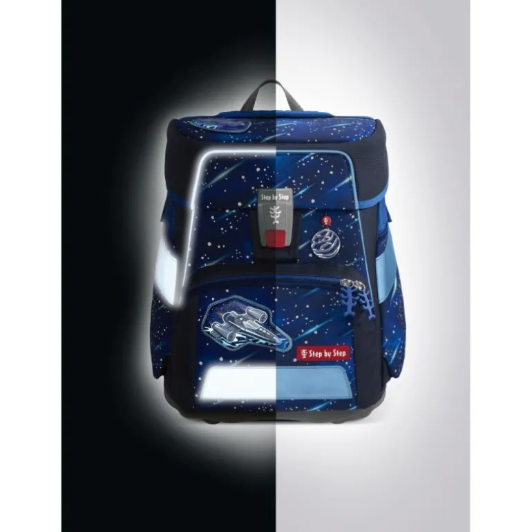 SPACE REFLECT - Schulranzen-Set "Star Shuttle Elio 213218 | Teddy Toys Kinderwelt