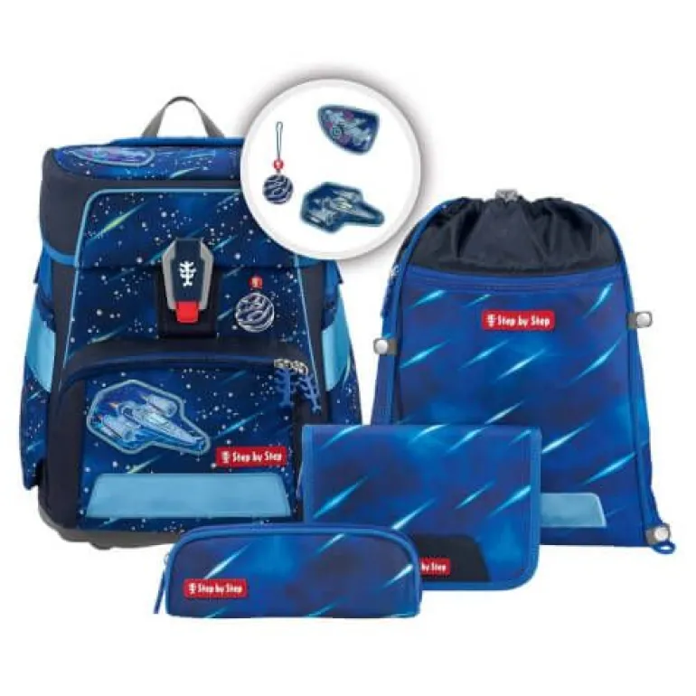 SPACE REFLECT Schulranzen-Set Star Shuttle Elio, 5-teilig | Teddy Toys Kinderwelt