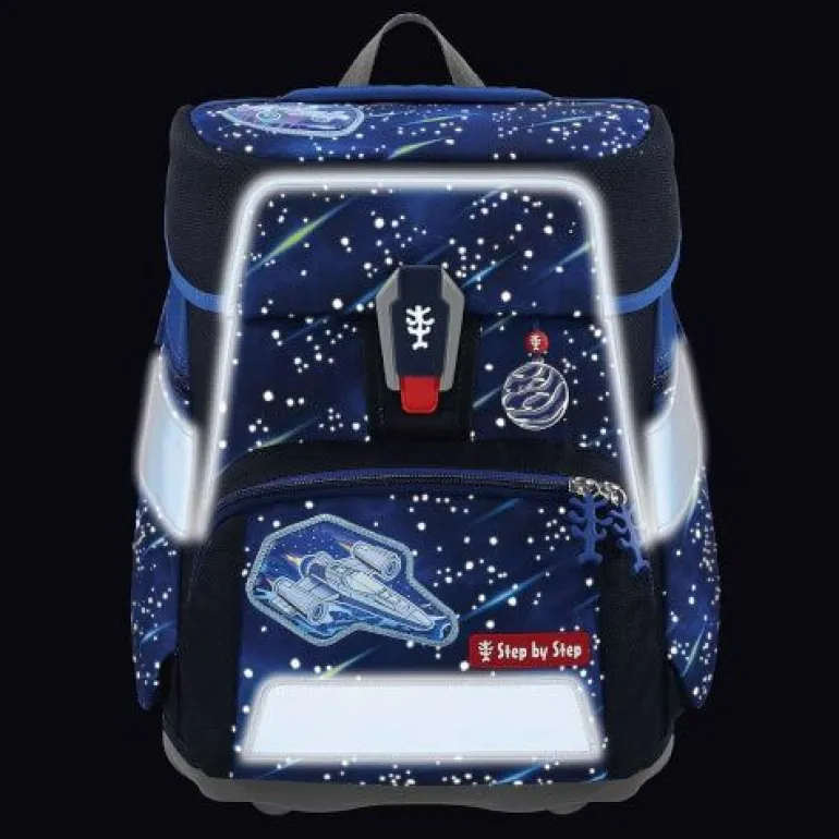 SPACE REFLECT Schulranzen-Set Star Shuttle Elio, 5-teilig | Teddy Toys Kinderwelt