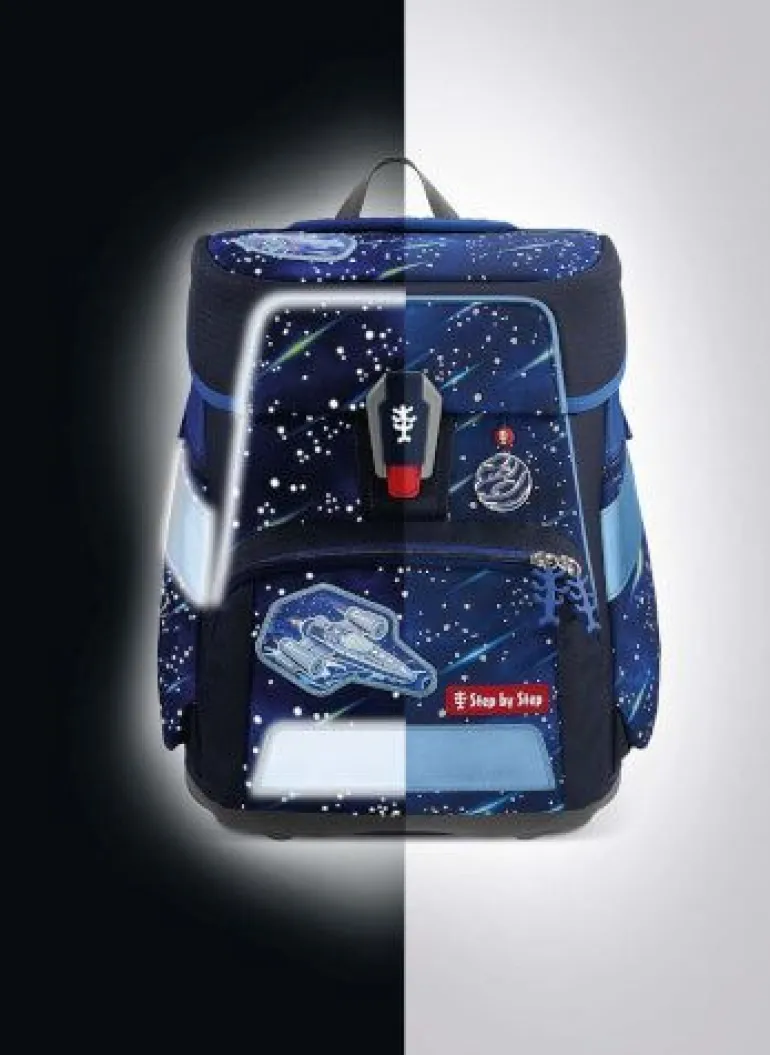 SPACE REFLECT Schulranzen-Set Star Shuttle Elio, 5-teilig | Teddy Toys Kinderwelt