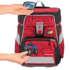 SPACE Schulranzen-Set Monster Truck Rocky, 5-teilig | Teddy Toys Kinderwelt