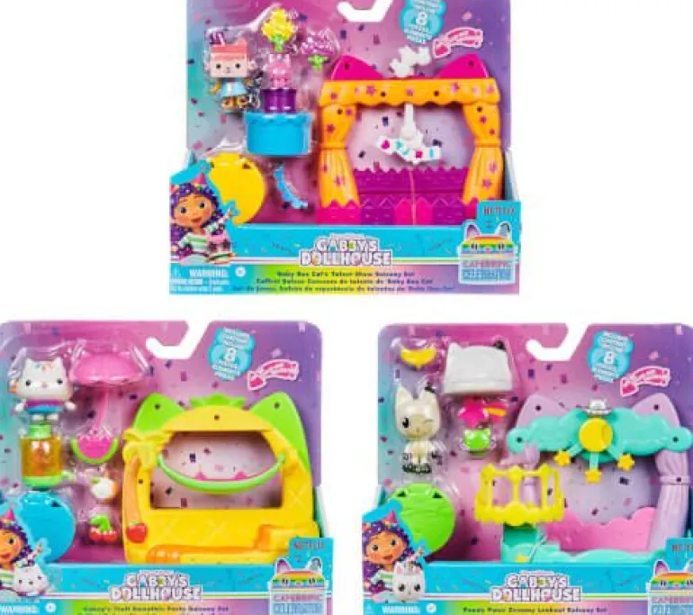 Spin Master Gabby´s Dollhouse - Balkon-Spielset mit Katzenfigur, sortiert | Teddy Toys Kinderwelt