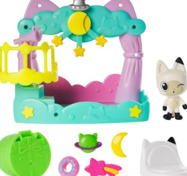 Spin Master Gabby´s Dollhouse - Balkon-Spielset mit Katzenfigur, sortiert | Teddy Toys Kinderwelt