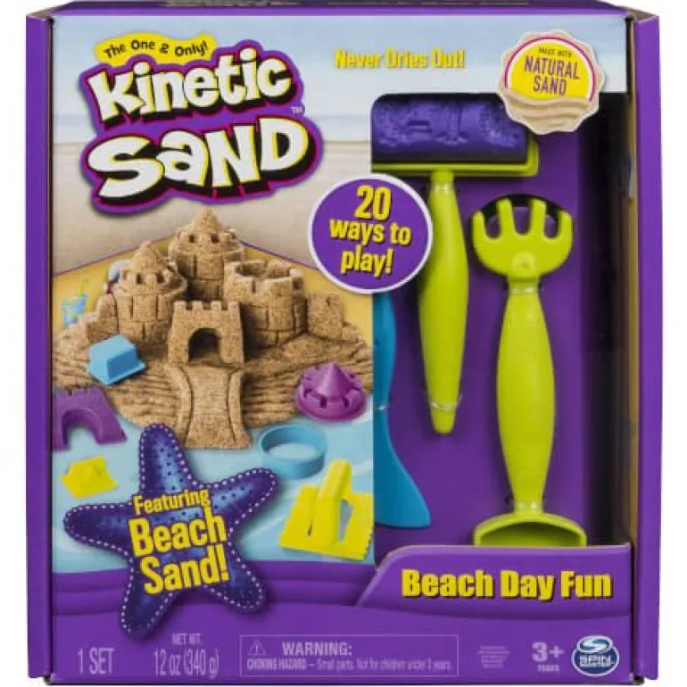 Spin Master Kinetic Sand - Beach Day Fun Kit | Teddy Toys Kinderwelt