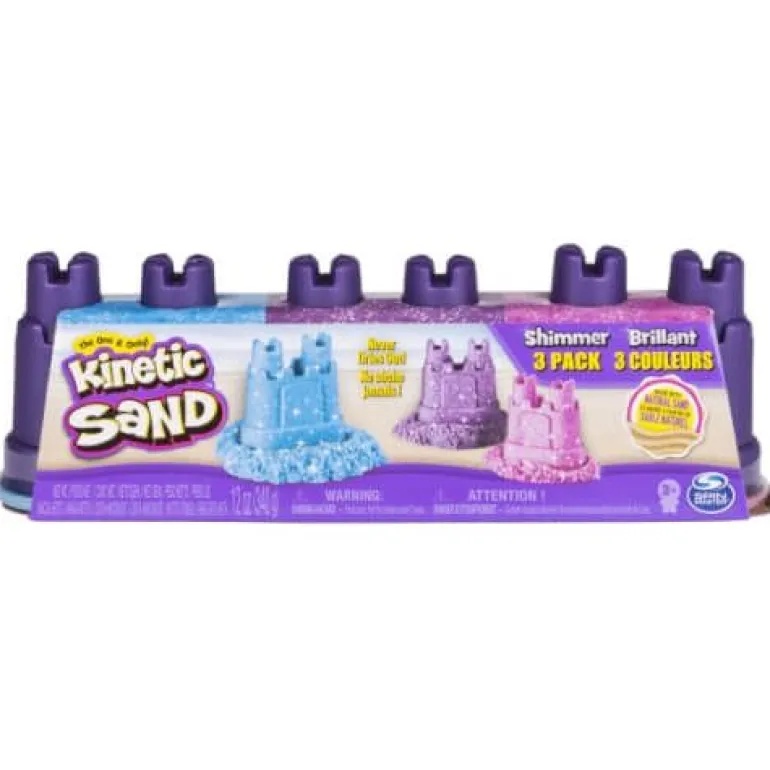 Spin Master Kinetic Sand - Shimmers Multi Pack | Teddy Toys Kinderwelt