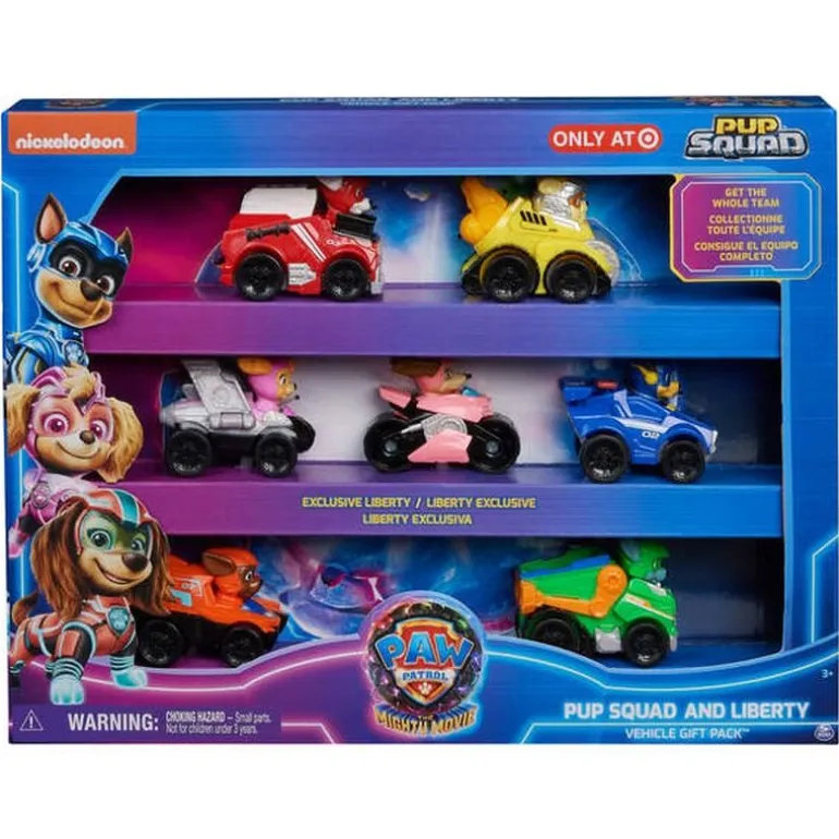 Spin Master PAW Patrol Movie II - Pup Squad Racers Geschenkset 7er | Teddy Toys Kinderwelt
